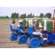 Разсадосадачна машина за разсад в тарелки, разсаждане без мулч, модел F-MAX, марка Ferrari Costruzioni, произход Италия